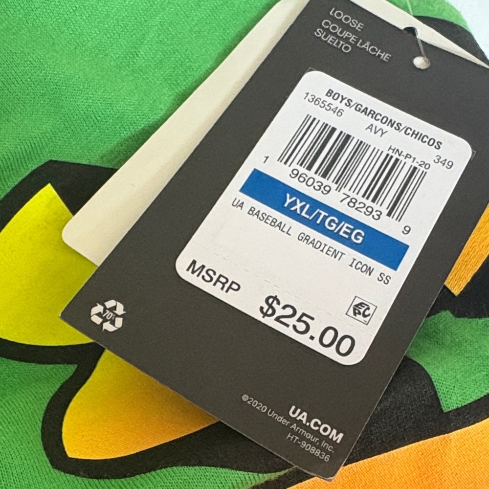 Under Armour Green Short Sleeve Tee - Picture 4 of 4